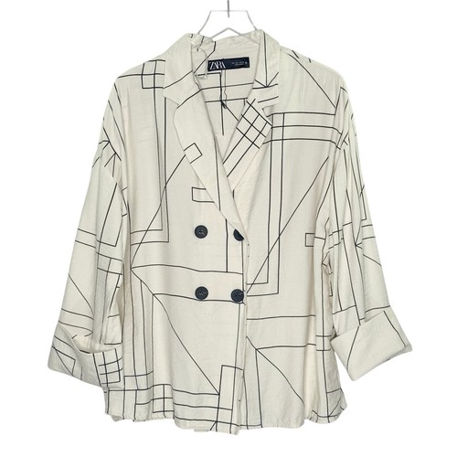 Zara abstract oversized double