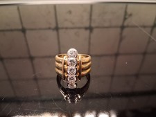  RING anello vintage DIAMANTI