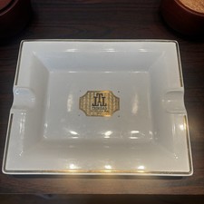 Posacenere per sigari vintage Trinidad Habanos S.A in ceramica logo con scritta oro