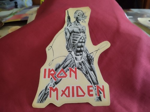 Iron maiden vintage 80s vinyl - vintage,