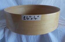 Fusto in Acero trattato Maple 14" x 4" per  rullante percussione Lieve difetto