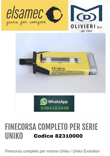 Finecorsa elsamec per - finecorsa, uniko