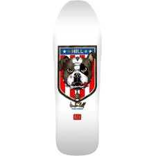 Powell Peralta Frankie Hill Bulldog Reissue Deck - 10" lamina bianca/oro
