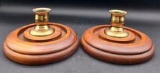 Vintage Wood And Brass