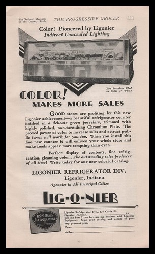 Pubblicità 1929 ligonier - pubblicità,