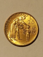 Moneta CITTA' DEL VATICANO Papa Giovanni Paolo II 20 Lire 1996 FDC (VC33)