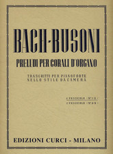 BACH -BUSONI - Preludi per