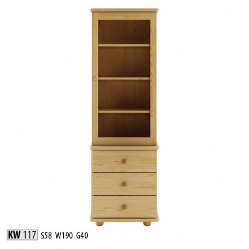 Vetrina soggiorno mobile legno