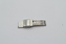 Eberhard & co Acciaio Royal Quarzo Bracciale Chiusure Pieghevoli 11MM Dorata