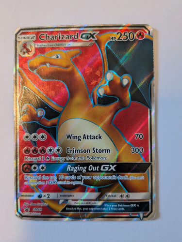 Charizard sm60 2017 - gx, una