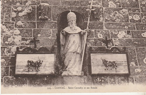 Cpa carnac saint cornely - saint, et
