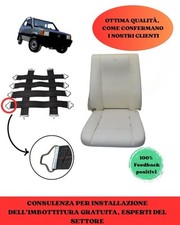SEDILE FIAT PANDA 141 SISLEY IMBOTTITURE+SET KIT CINGHIE FASCE RINFORZATE