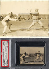 1914 Chief Meyers & Red Murray NY Giants Stars immagine cartolina fotografica originale TIPO I
