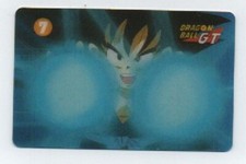 Dragon Ball GT - Goku - card lenticolare n° 7  - Santal 1996