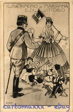 WW1 WWI Propaganda - Reali Savoia - Trento e Trieste - Biscaretti - TV044