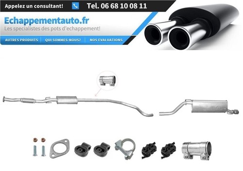 Kit scarico fiat grande - scarico,