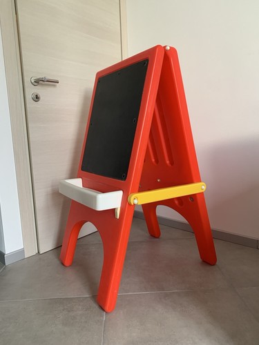 Lavagna doppia plastica con - lavagna,