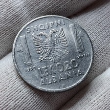 Regno Albania Vittorio Emanuele Iii 0.20 Lek 1939 Amagnetica Rara Ottima Lotto 