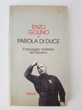 Libro Parola di duce 1994 Con