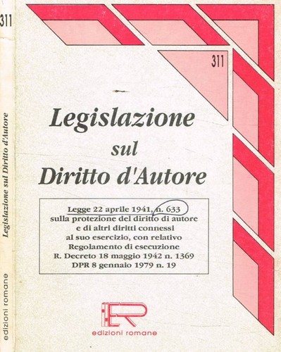 Legislazione sul diritto