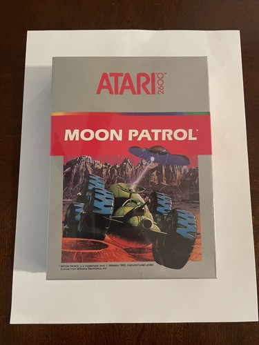 Atari 2600 moon - moon, patrol