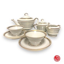 Set da the in ceramica Richard Ginori in stile impero