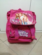 Zaino Scuola ragazza Bambina Fucsia violetta Disney 