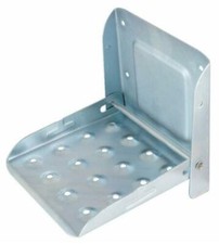 PEDANA SCALINO PER SALITA FURGONE CAMION RIMORCHIO TRATTORE RICHIUDIBILE ACCIAIO