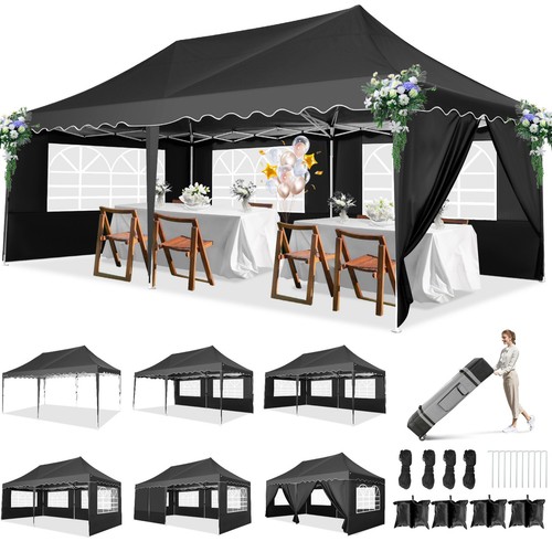Gazebo pieghevole 3x6m - gazebo,