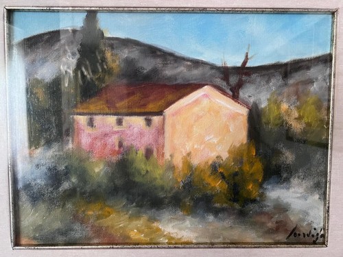 Marino scardigli dipinto olio - dipinto,