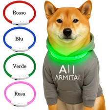 Collare LED Luminoso per Cani
