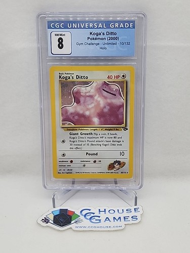 Koga ditto pokemon cgc gym - koga's,