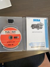 GD ROM SEGA NAOMI SPORTS JAM ARCADE JVS + SECURITY PIC.+ MANUALE  - GD 0419 -