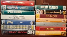 Lotto 14 cassette VHS di seconda mano, film vari