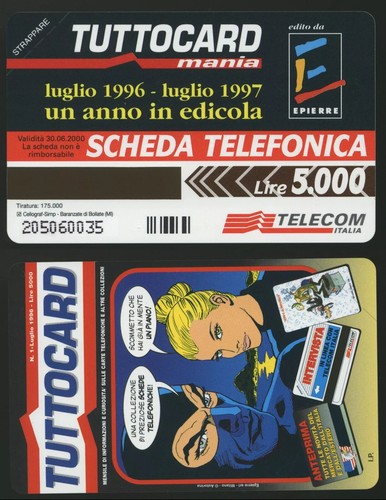 Schede telefoniche tuttocard - schede,