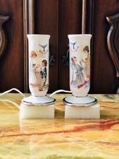 Coppia lumini porta candele