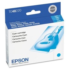 GENUINE Epson 48 T0482 Cyan