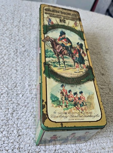 Vintage tin glen moray - vintage, whisky