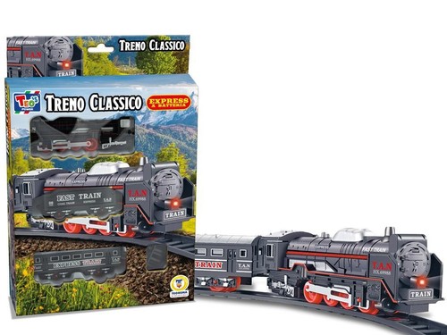 Scatola pista treno western - treno,