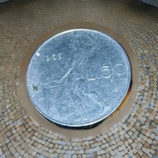 MONETA 50 LIRE 1966 REPUBBLICA ITALIANA Errore Di Conio (Data Incompleta)