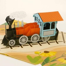 Love Train 3D Pop Up Greeting