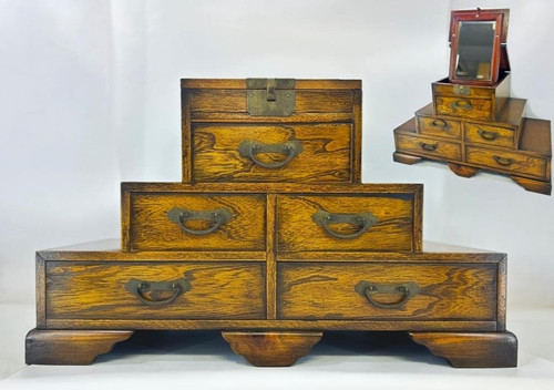 Cassettiera tansu gradini - tansu,