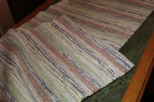 TAPPETO PASSATOIA ARTIGIANATO TIROLESE ANNI 90 cm.248x68 BELLISSIMO TAPPETO PA