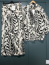 Zara Donna 100% Ramie Kimono