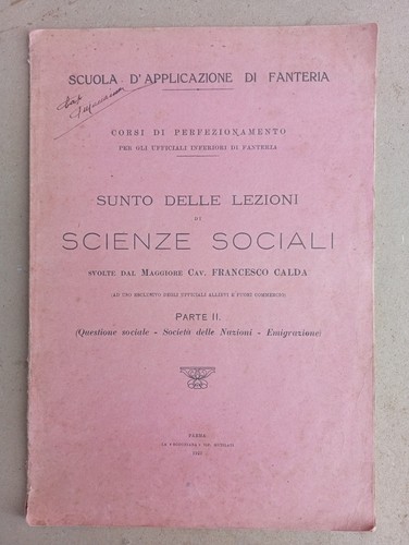 Sunto delle lezioni - di, scienze