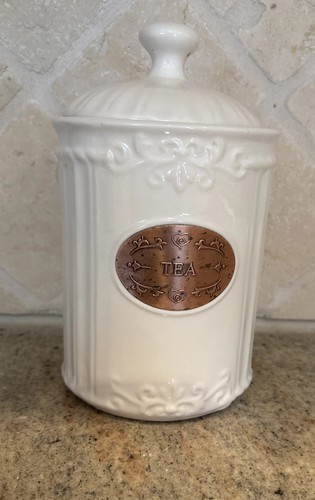 Thl farmhouse tea canister - thl,
