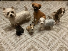 X6 porcelain figurine dog