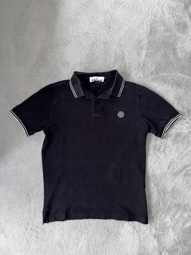 Polo stone island nera - polo,