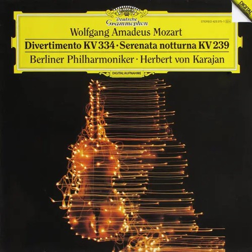 Mozart divertimento 334 - lp, kv