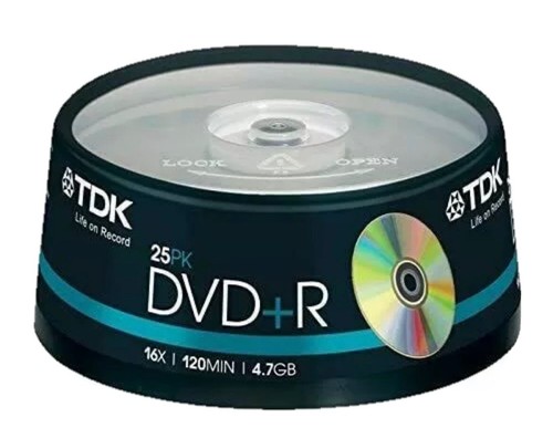 Tdk dvd 7gb 16x - 4,7gb,